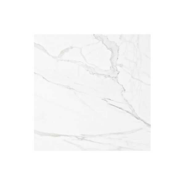 Gres Szkliwiony Howlite White 100x100 Satin Rektyfikowany Imitacja Kamienia