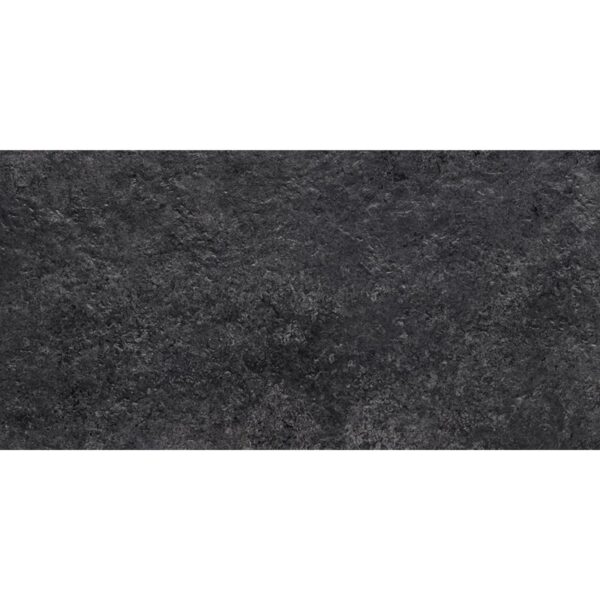 Gres Szkliwiony Vanilla Black Str 59,8x119,8 Mat Rektyfikowany Imitacja Kamienia