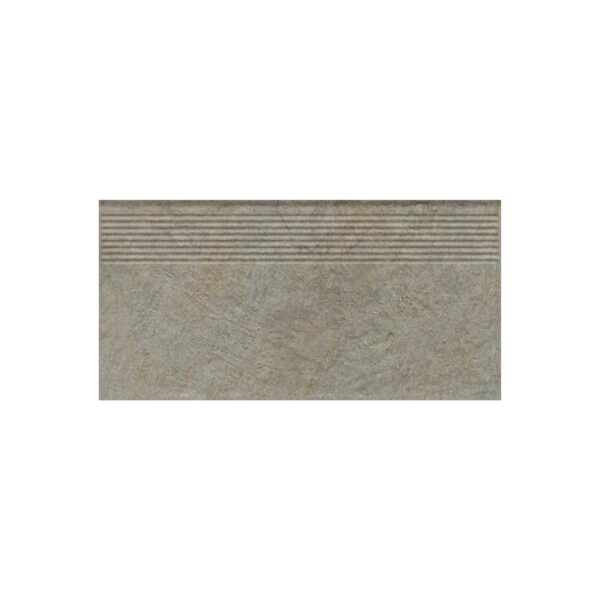 Stopnica eremite taupe prosta struktura 30x60 mat