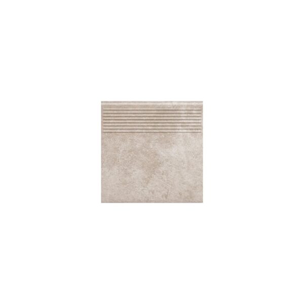 Stopnica viano beige prosta 30x30 mat